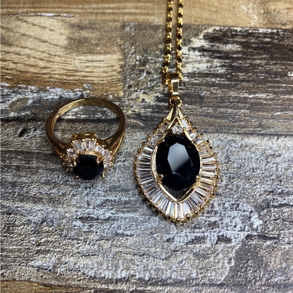 Brooklyn bundles Ring/Necklace with earrings